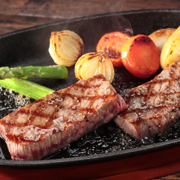 神石牛すき焼・もも肉ステーキセット